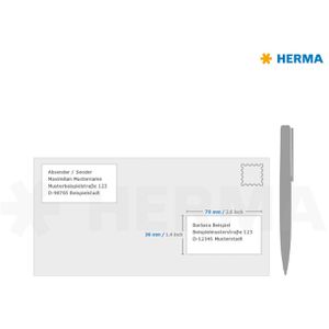 Produktbild für Universaletiketten Herma 10728 Special Recycling