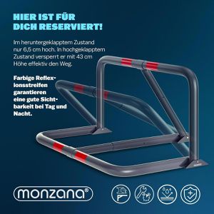 Produktbild für Parkbügel Monzana 106930, klappbar