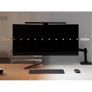 Produktbild für Monitorlampe BenQ ScreenBar Pro, mit USB und LED