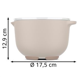 Produktbild für Schüssel Mepal Chef It Chalk, mit Deckel