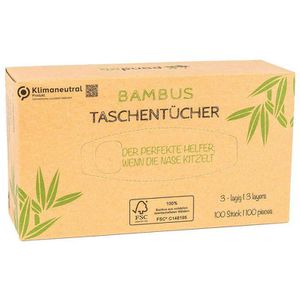 Produktbild für Taschentücher pandoo aus Bambus, Bio