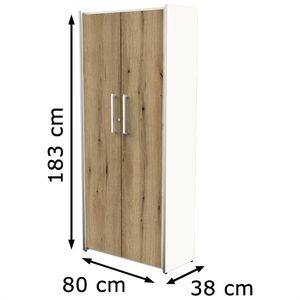 Produktbild für Aktenschrank Kerkmann Move, aus Holz
