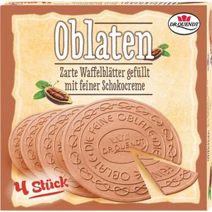 Waffeln Dr.Quendt Oblaten Schoko
