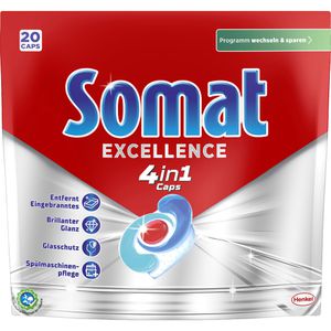 Spülmaschinentabs Somat Excellence 4in1 Caps, All-in-One
