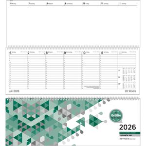 Produktbild für Tischkalender Zettler 126, Giganta XXL, Jahr 2026