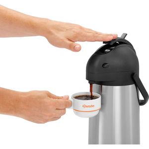 Produktbild für Thermoskanne Bartscher 1,9L-ST, 190117, Edelstahl