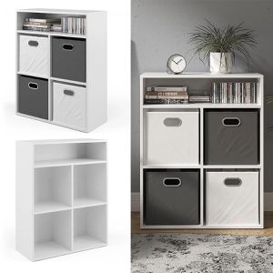 Produktbild für Bücherregal Vicco Luigi, weiß