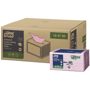Einwegtücher Tork 194750, W8, rot