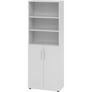 Kombischrank Hammerbacher Serie 9 Advanced, lichtgrau