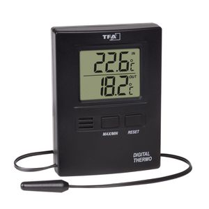 Thermometer TFA 30.1012.01, mit LC-Display, digital