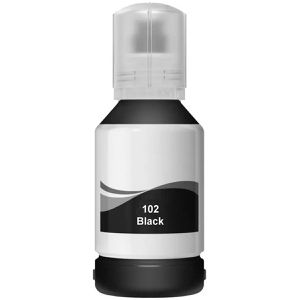 Produktbild für Tinte AgfaPhoto für Epson 102, C13T03R140, schwarz