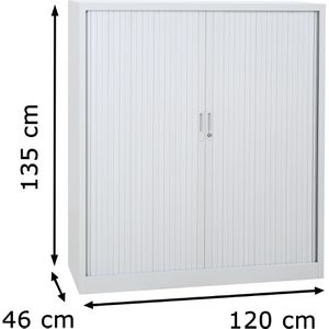 Produktbild für Rollladenschrank G-Office SDC.1312, aus Metall