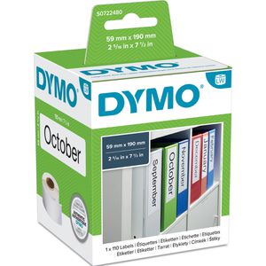 Produktbild für Dymo-Etiketten Dymo 99019, S0722480, weiß
