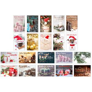 Produktbild für Weihnachtskarte Böttcher-AG 21110, sortiert