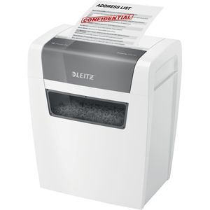 Produktbild für Aktenvernichter Leitz 8034 IQ Home P4, weiß