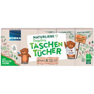 Produktbild für Taschentücher Edeka Naturliebe, Päckchen