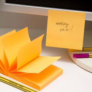 Produktbild für Haftnotizen D.RECT 9256, Zig-Zag Z-Notes, orange
