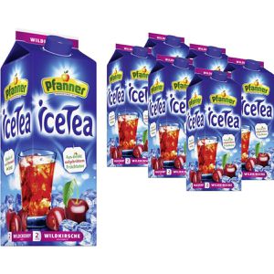 Produktbild für Eistee Pfanner Wildkirsche, im Tetrapack