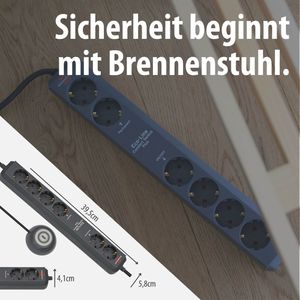 Produktbild für Steckdosenleiste Brennenstuhl Eco EL CSP 24, 1,5m