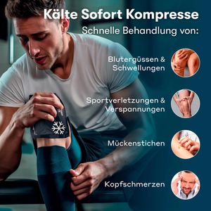 Produktbild für Kühlkompresse PURAHELP Kühlpads, 10 Stück