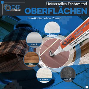 Produktbild für Dichtmasse DIP-Tools Premium Abdichtung, 80ml