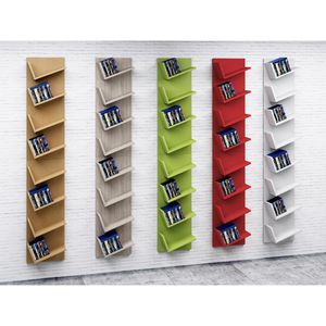 Produktbild für CD-Regal VCM Lansi Maxi, 911894, weiß