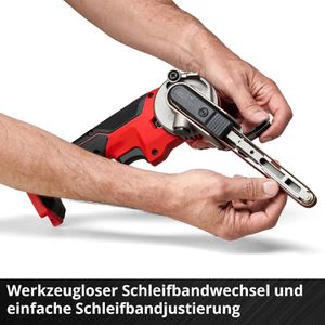 Produktbild für Bandfeile Einhell TE-BF 18 Li-solo, 4461000, Akku