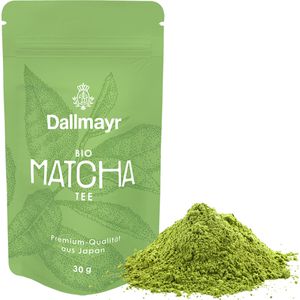 Produktbild für Matcha Dallmayr Grünteepulver Premium Qualität, BIO