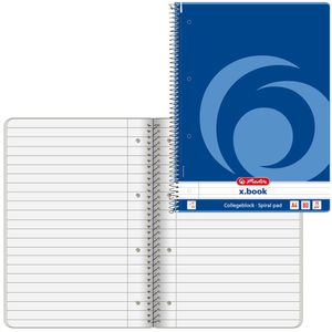 Collegeblock Herlitz 10834125, x-book, A4