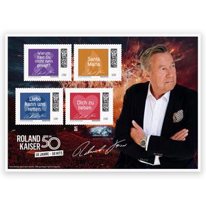 Produktbild für Briefmarken DeutschePost Roland Kaiser, Set