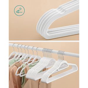 Produktbild für Kleiderbügel Songmics CRF020W02, aus Kunststoff