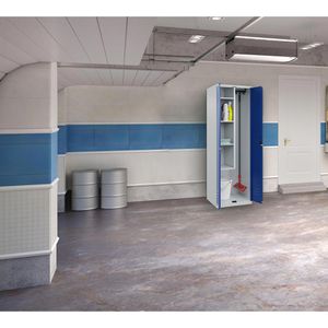 Produktbild für Mehrzweckschrank CP-Möbel Classic Plus, abschließbar, blau