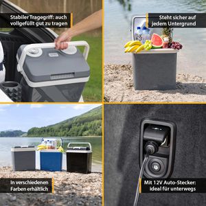 Produktbild für Kühlbox TZS-First-Austria FA-5170, grau, 32 Liter