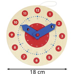 Produktbild für Lernspielzeug Goki 58980, Lernuhr, Ø 18 cm