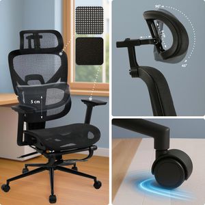 Produktbild für Bürostuhl CLP Beresford, 325750