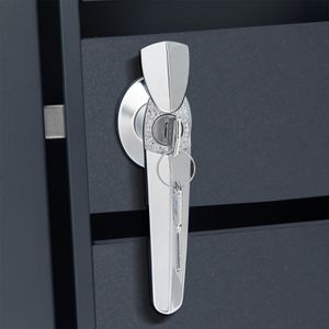 Produktbild für Mülltonnenbox Phoenix GB1168AAK, Metall