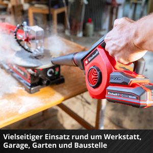 Produktbild für Akku-Gebläse Einhell TE-CB 18/270 Li-Solo, 3408045, Akku