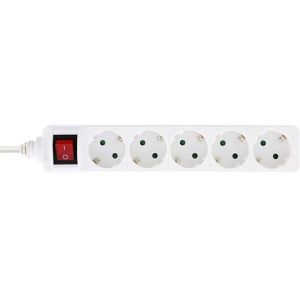 Produktbild für Steckdosenleiste InLine 16451G, mit 1,5m Kabel