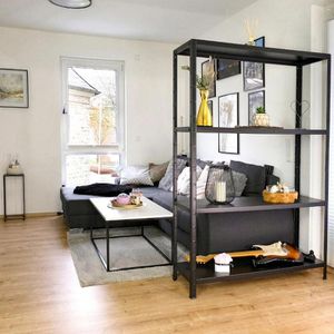 Produktbild für Schwerlastregal Schulte-Regalwelt 4 Metallböden