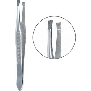 Produktbild für Pinzette Elina-med 663474, Länge 8,5 cm, Edelstahl poliert