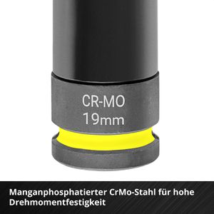 Produktbild für Steckschlüssel Einhell Impact 109263, 3-teilig