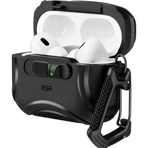 Produktbild für Ladecase-Hülle ESR Cyber FlickLock, mit MagSafe, schwarz