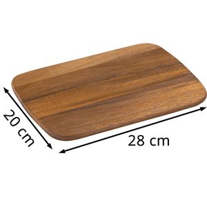 Produktbild für Schneidebrett Zassenhaus aus Akazienholz