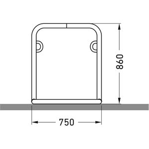 Produktbild für Fahrradständer WSM Galaxy 34, Bodenmontage / freistehend
