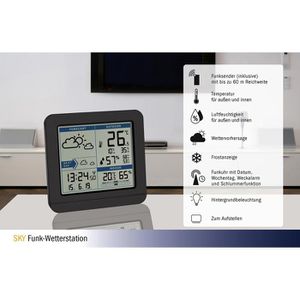 Produktbild für Wetterstation TFA 35.1152.01 SKY, Funk, digital