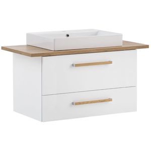 Waschtisch Schildmeyer Duo, hängend, weiß