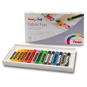 Textilmarker Pentel Fabric Fun, farbig sortiert
