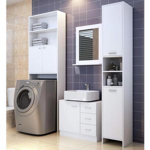 Produktbild für Waschbeckenunterschrank CASARIA 100493, stehend