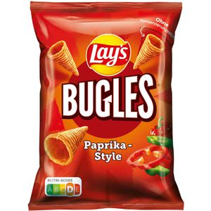 Lays Chips Bugles Paprika Style, Maischips, 75g