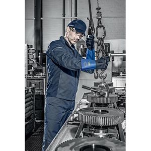 Produktbild für Chemikalienschutzhandschuhe Uvex Rubiflex S XG27B